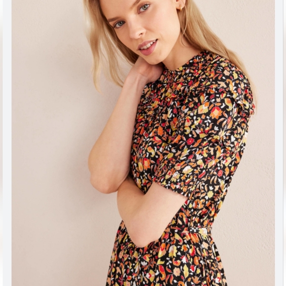 Boden fall color Jersey midi dress - Picture 2 of 10